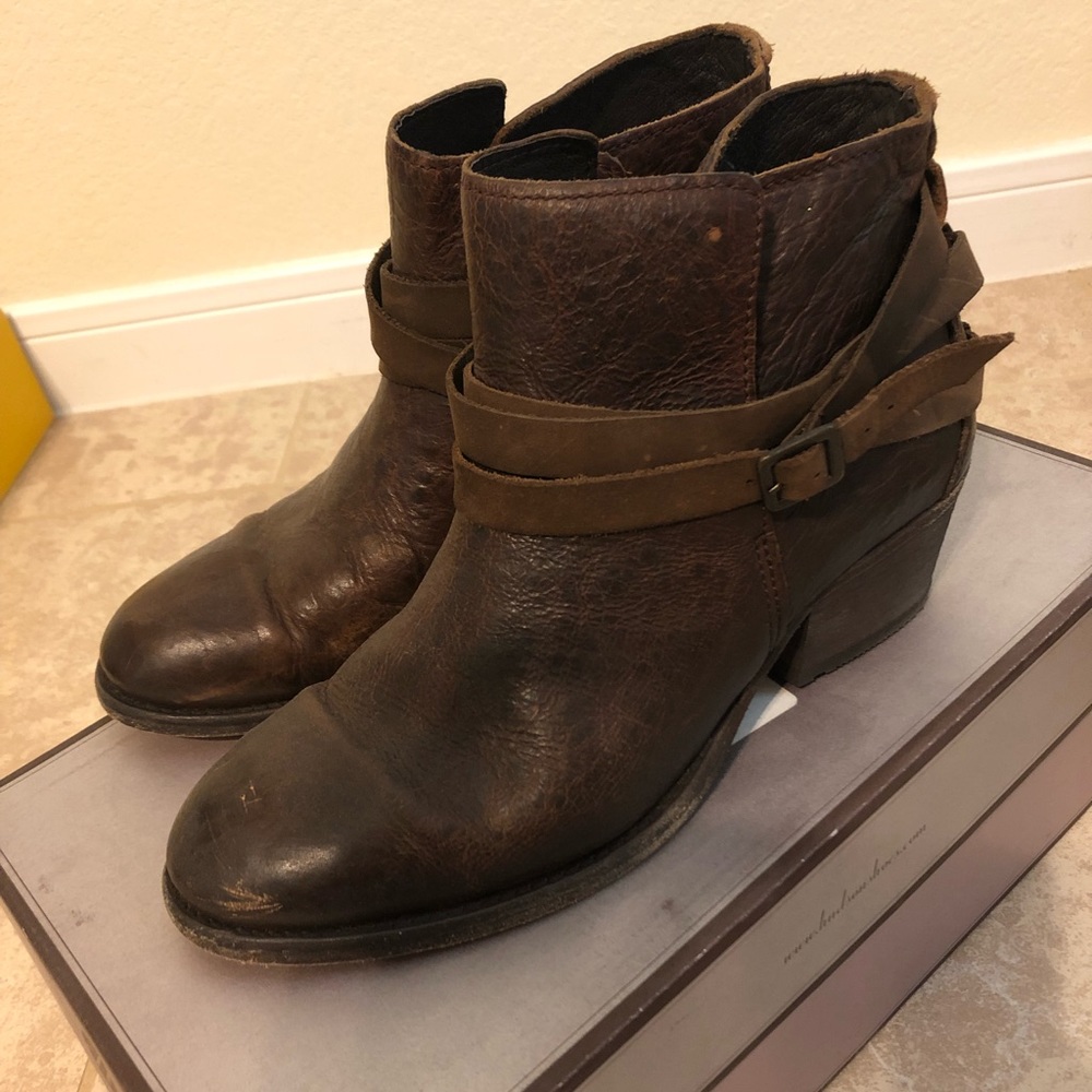 Brown boots by Hudson